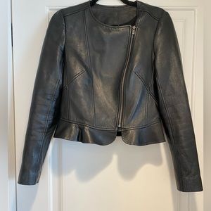 Diane Von Furstenberg (DVF) leather jacket